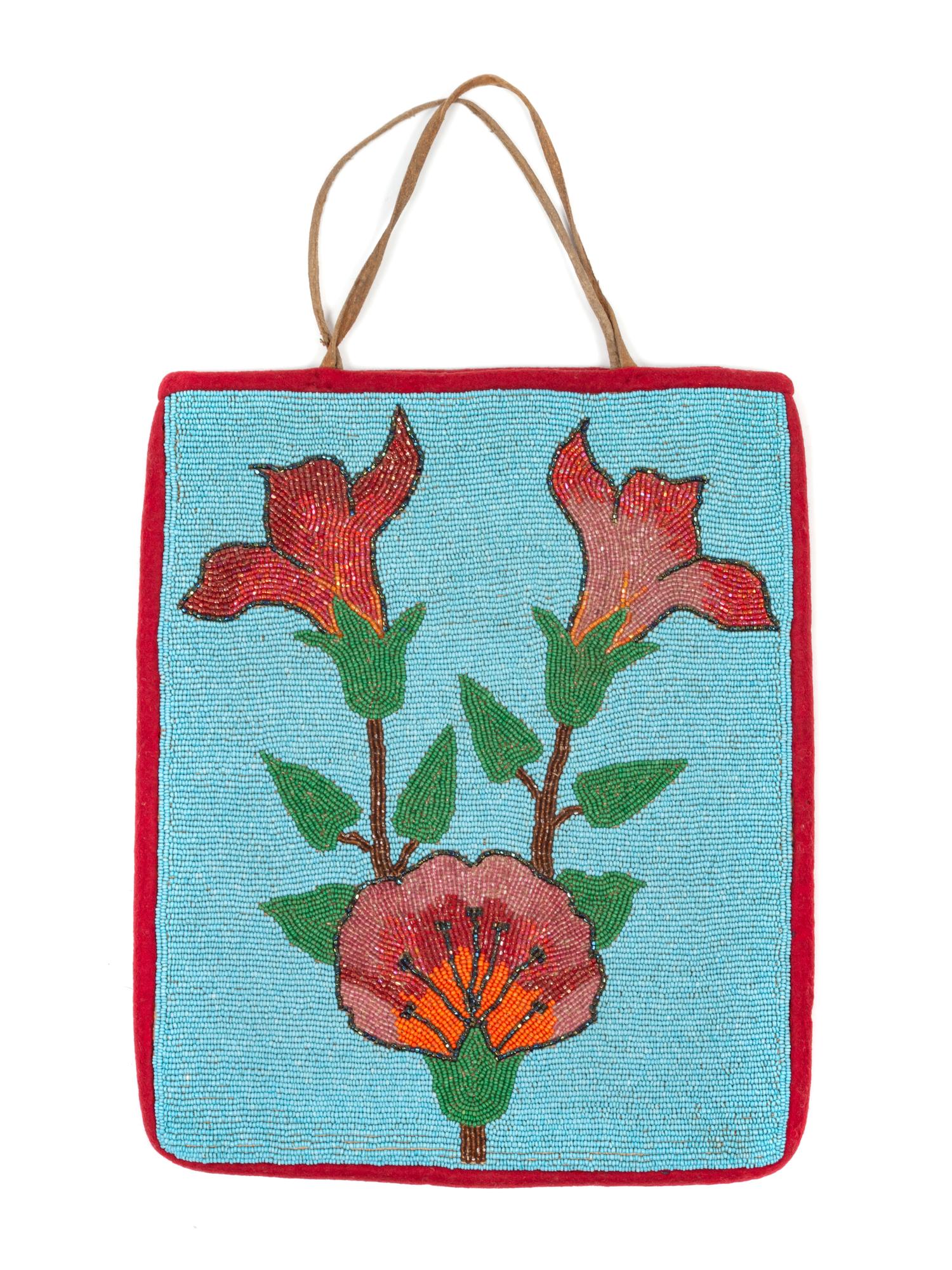 Plateau Beaded Flat Bag