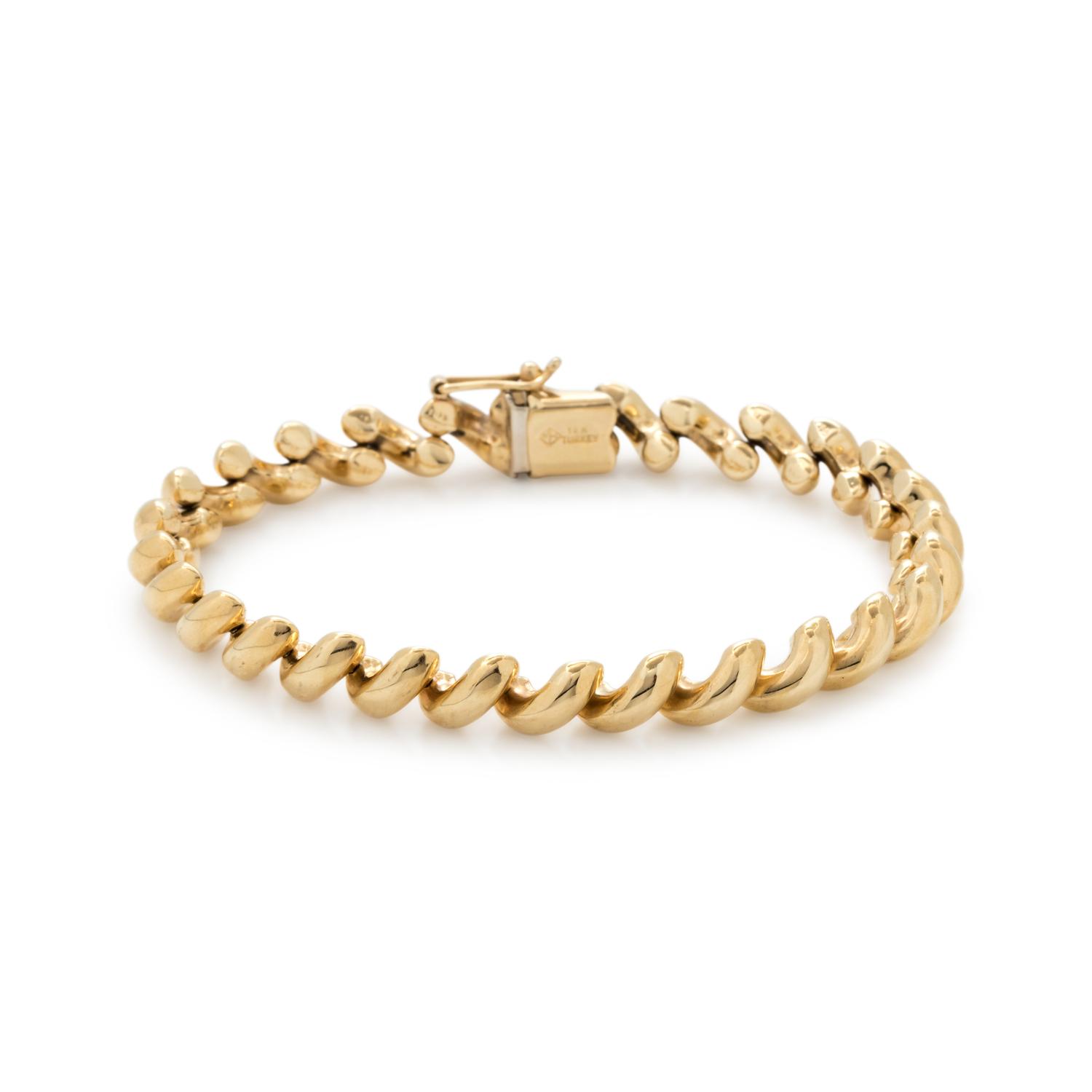 YELLOW GOLD BRACELET