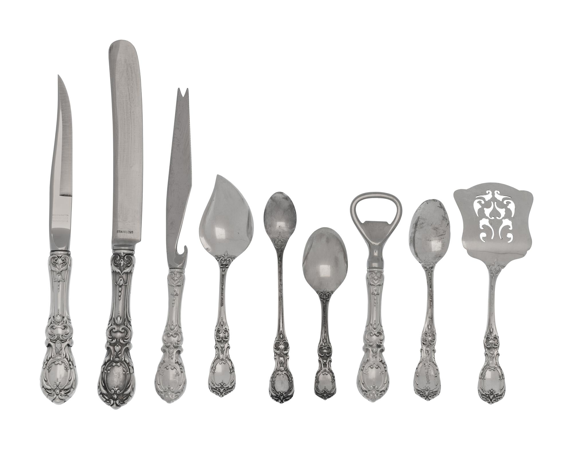 A Reed & Barton Francis I Silver Flatware Service
