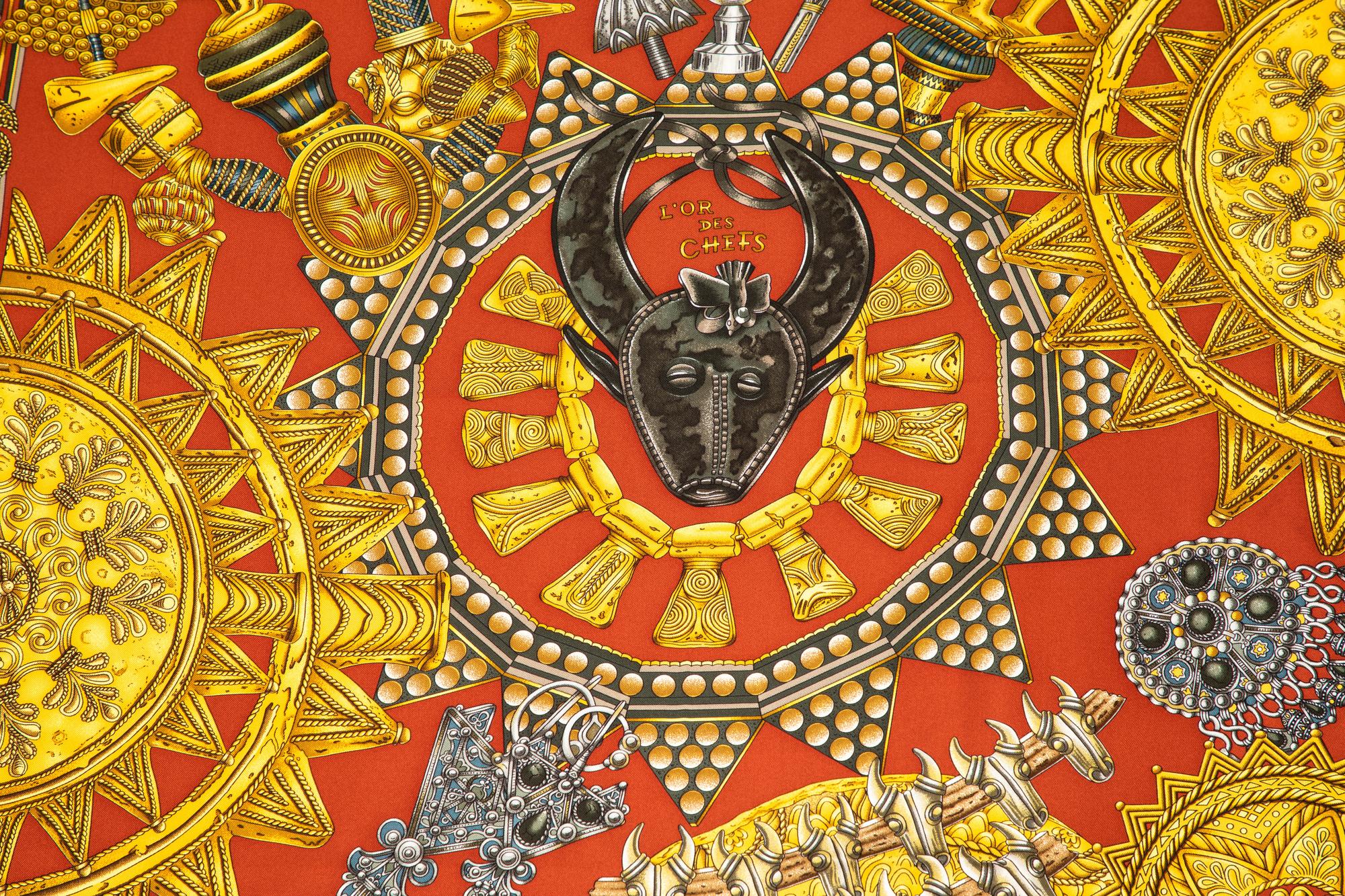 Hermès 90cm Silk Scarf