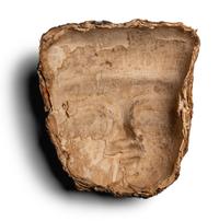 An Egyptian Cartonnage Mummy Mask
