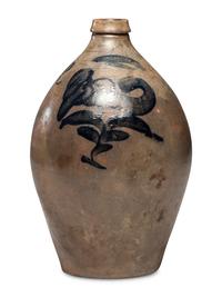 A J. B. Maxfield Two-Gallon Cobalt Decorated Stoneware Jug