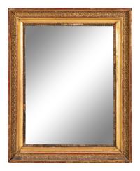 An Empire Giltwood Mirror