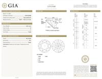 5.02 CARAT ROUND BRILLIANT CUT DIAMOND