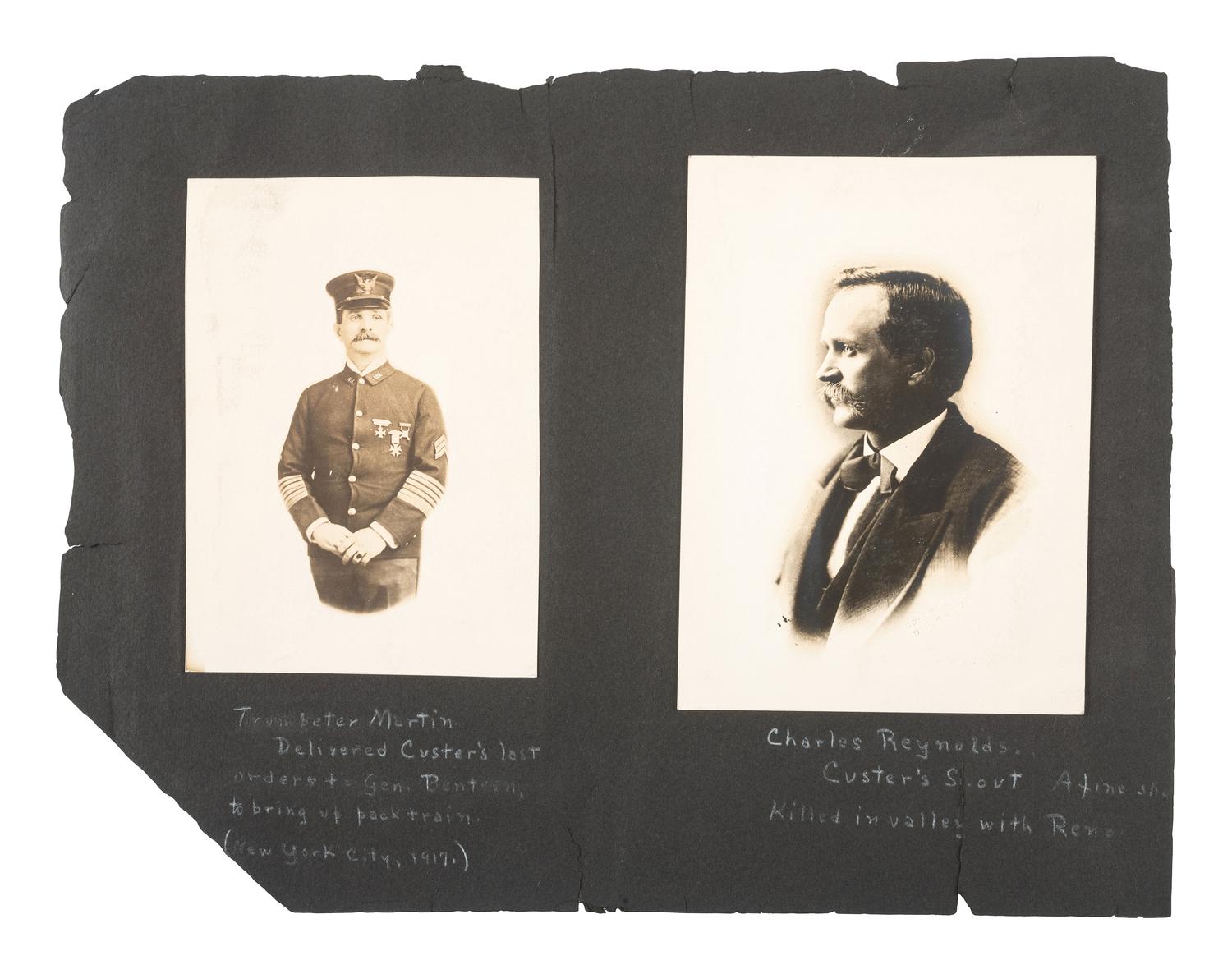 [NATIVE AMERICANS]. BARRY, David F. (1854-1934), photographer. A collection of 51 photographs of Native American subjects, George Armstrong Custer, and personalities and places associated with the Battle of Little Bighorn.