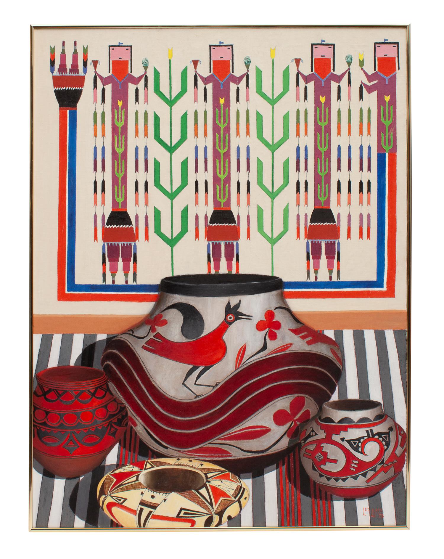 Still Life of Yei Rug , 1978