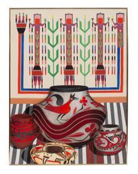 Still Life of Yei Rug , 1978