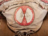 Arapaho Quilled Cradle