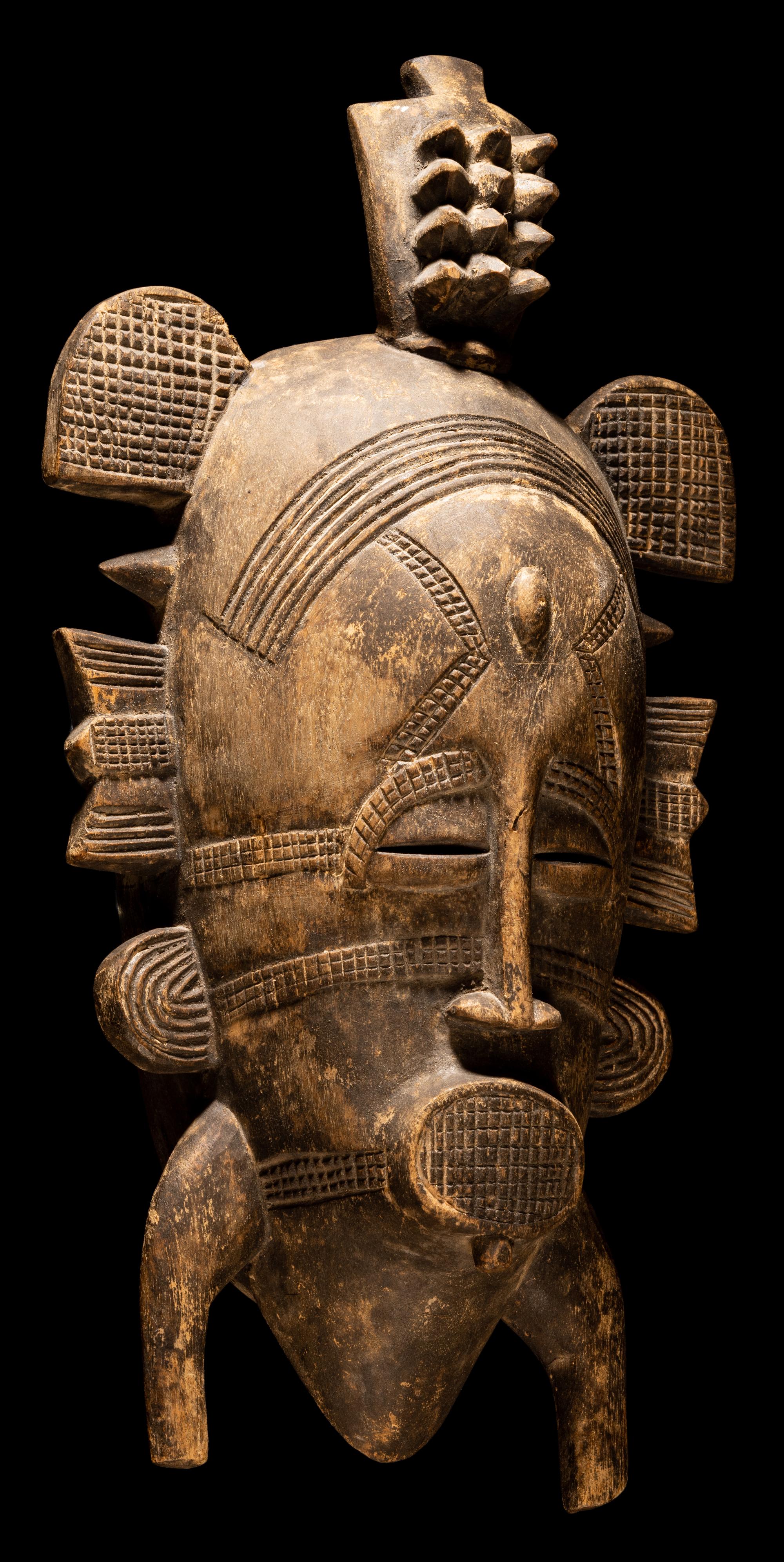 Three Senufo Wood Masks
