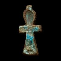 An Egyptian Faience Ankh