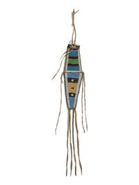 Shoshone/Bannock Beaded Hide Tab Bag
