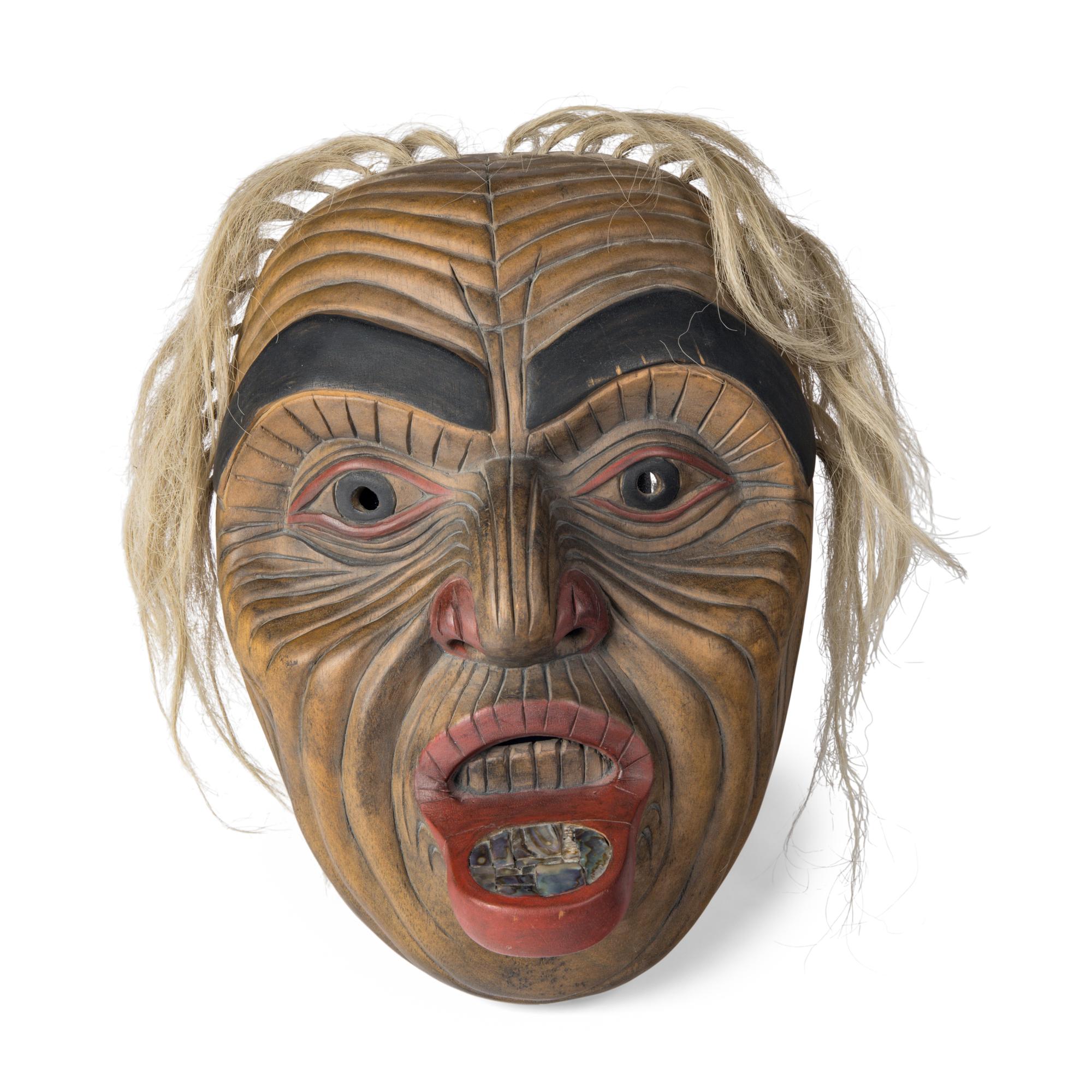 Rich LaValle (Adopted Tlingit, b. 1945) — Carved Mask