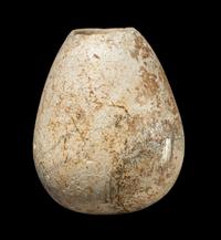 An Egyptian Limestone Mace Head