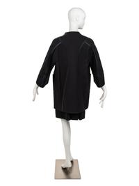 Ralph Rucci Coat Trimmed with Silk Taffeta, 2000-10s