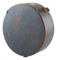 [MILITARIA]. A group of 2 painted cheesebox canteens, ca 1810-1830.