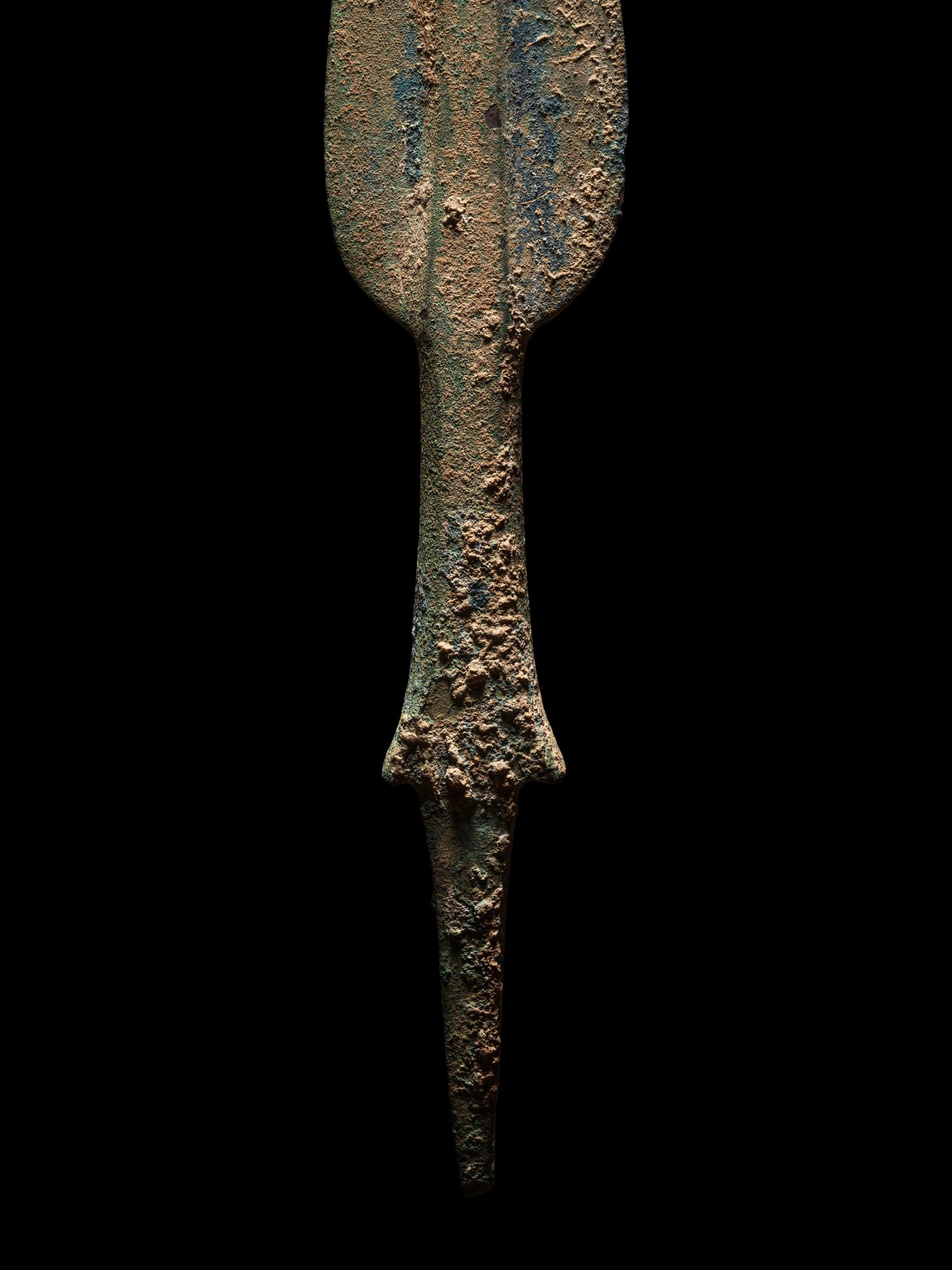 A Luristan Bronze Spear Head
