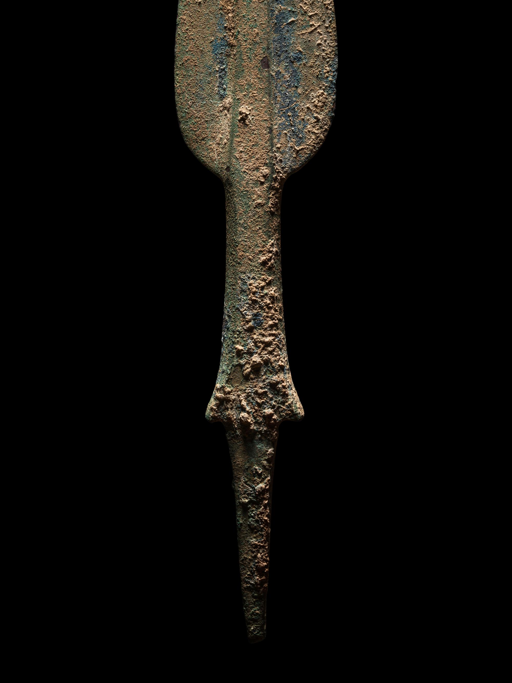 A Luristan Bronze Spear Head