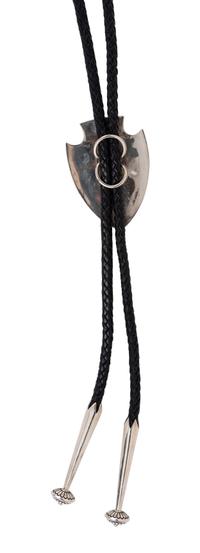 Sterling Silver and Turquoise Nugget Bolo Tie