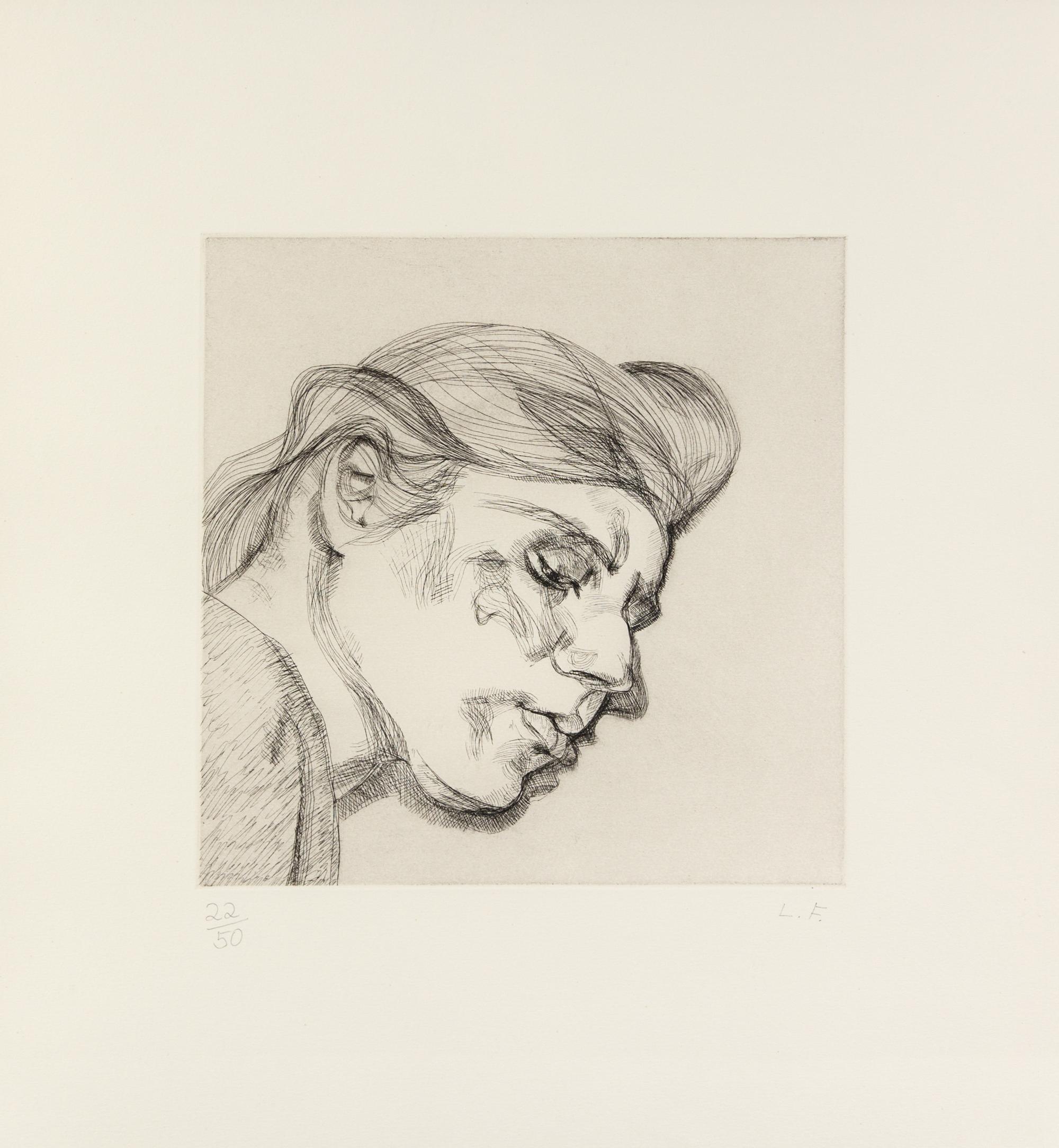 Lucian Freud, (British, 1922-2011), Ib, 1984
