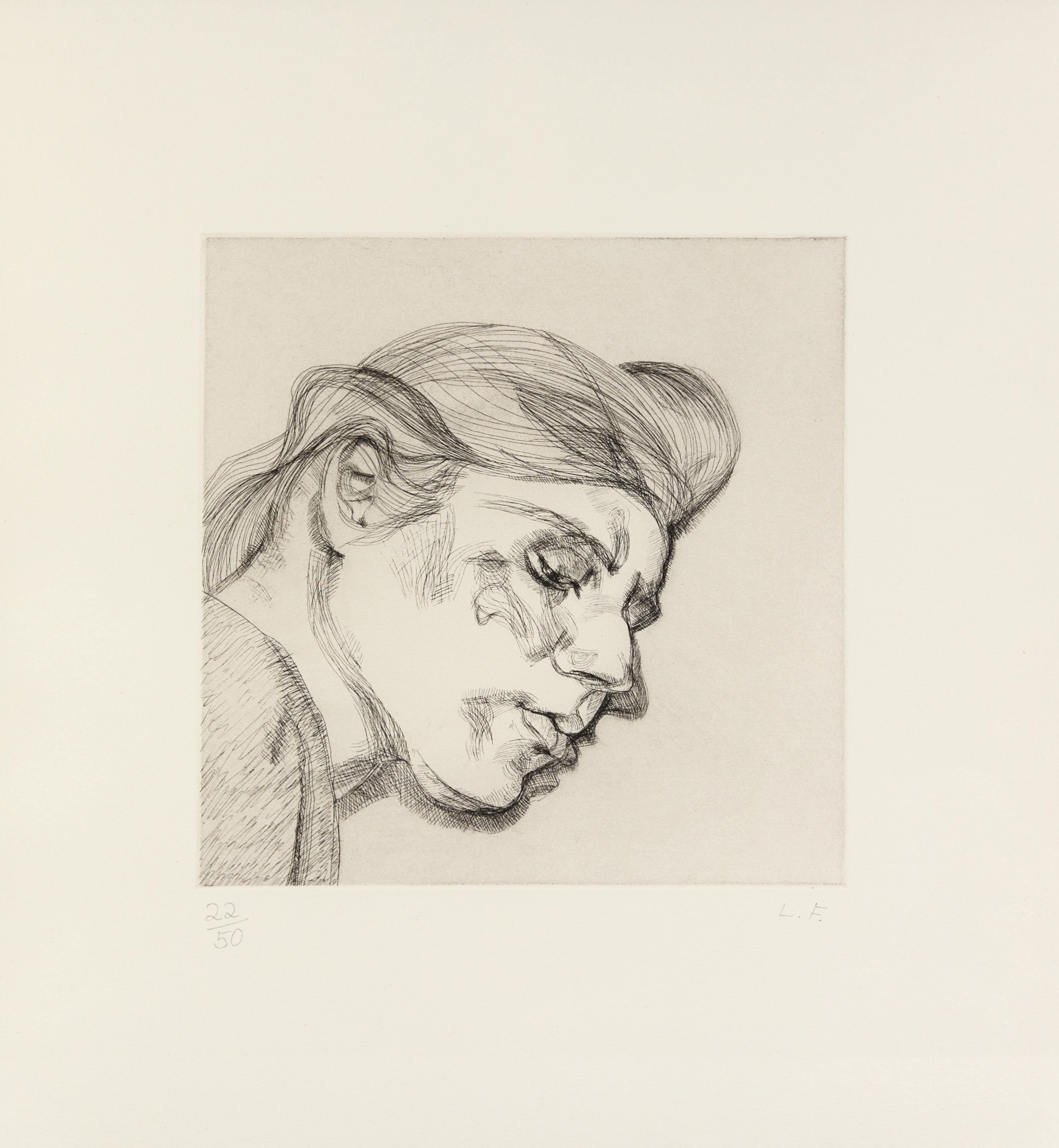 Lucian Freud, (British, 1922-2011), Ib, 1984