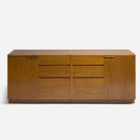 Vladimir Kagan (American, 1927-2016) Oak Credenza, USA, circa 1980