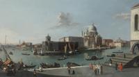 The Grand Canal Looking South From the Molo With a View of Santa Maria della Salute
