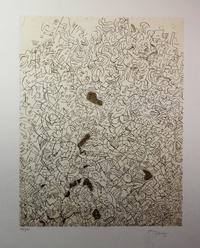 Mark Tobey, (American, 1890-1976), Psaltery, 1st Form and Psaltery, 2nd Form, 1974