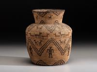 Apache Polychrome Pictorial Basket