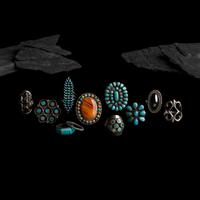 Navajo and Zuni Rings