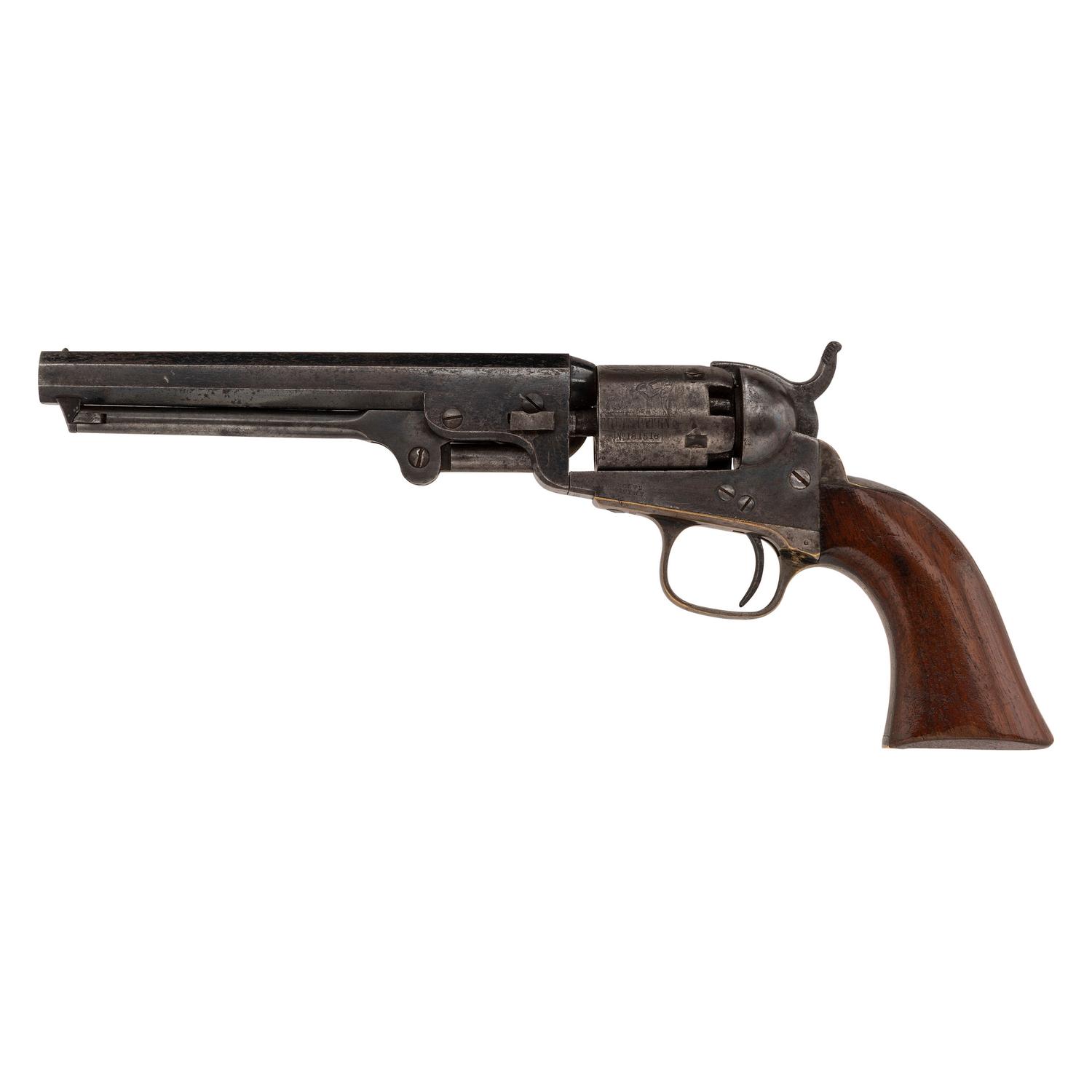 Colt Model 1849 Pocket Revolver Inscribed to Captain Andrew Willson 17th NY - Mortally Wounded at Second Manassas