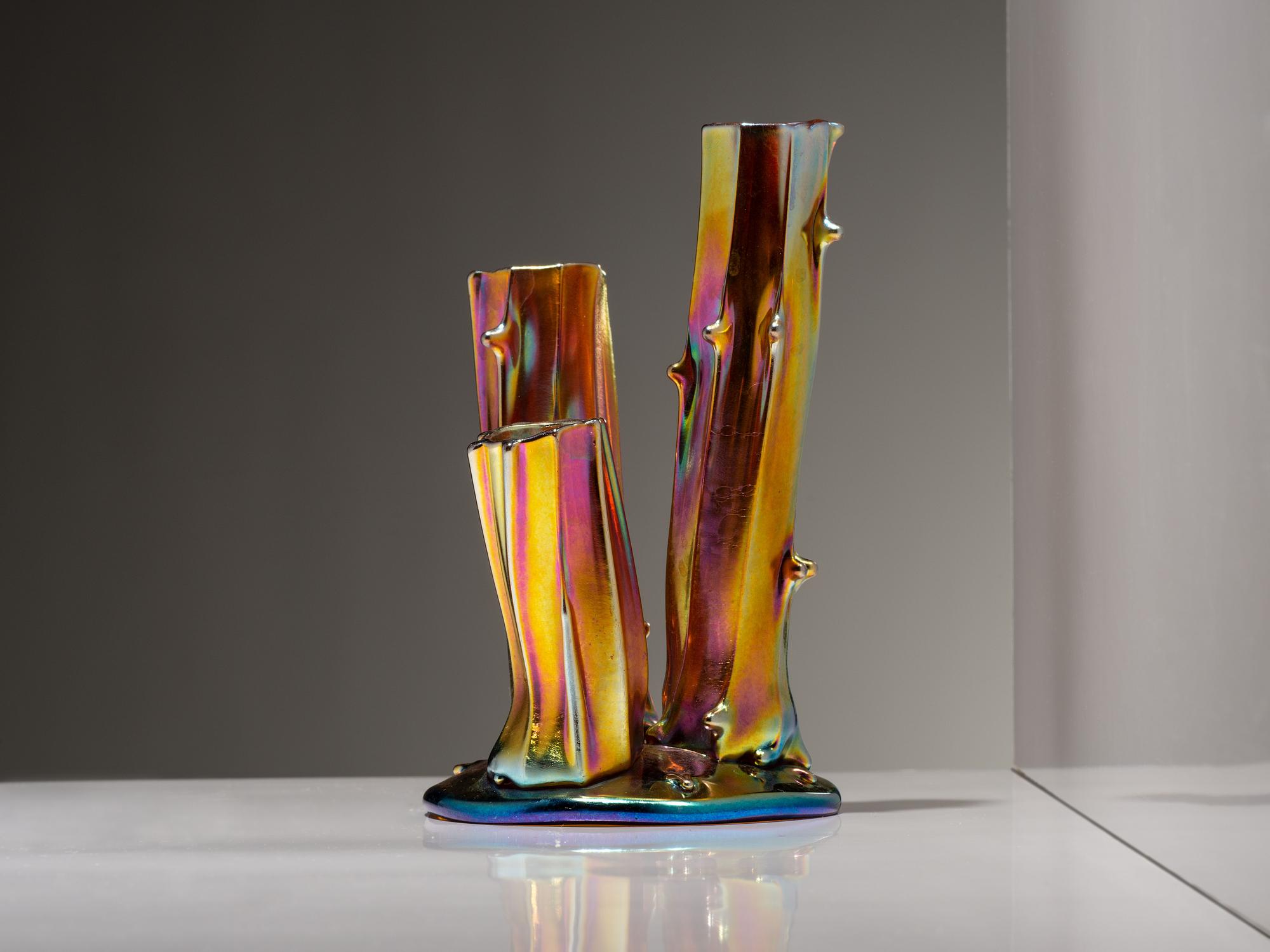 Three Prong Stump Vase