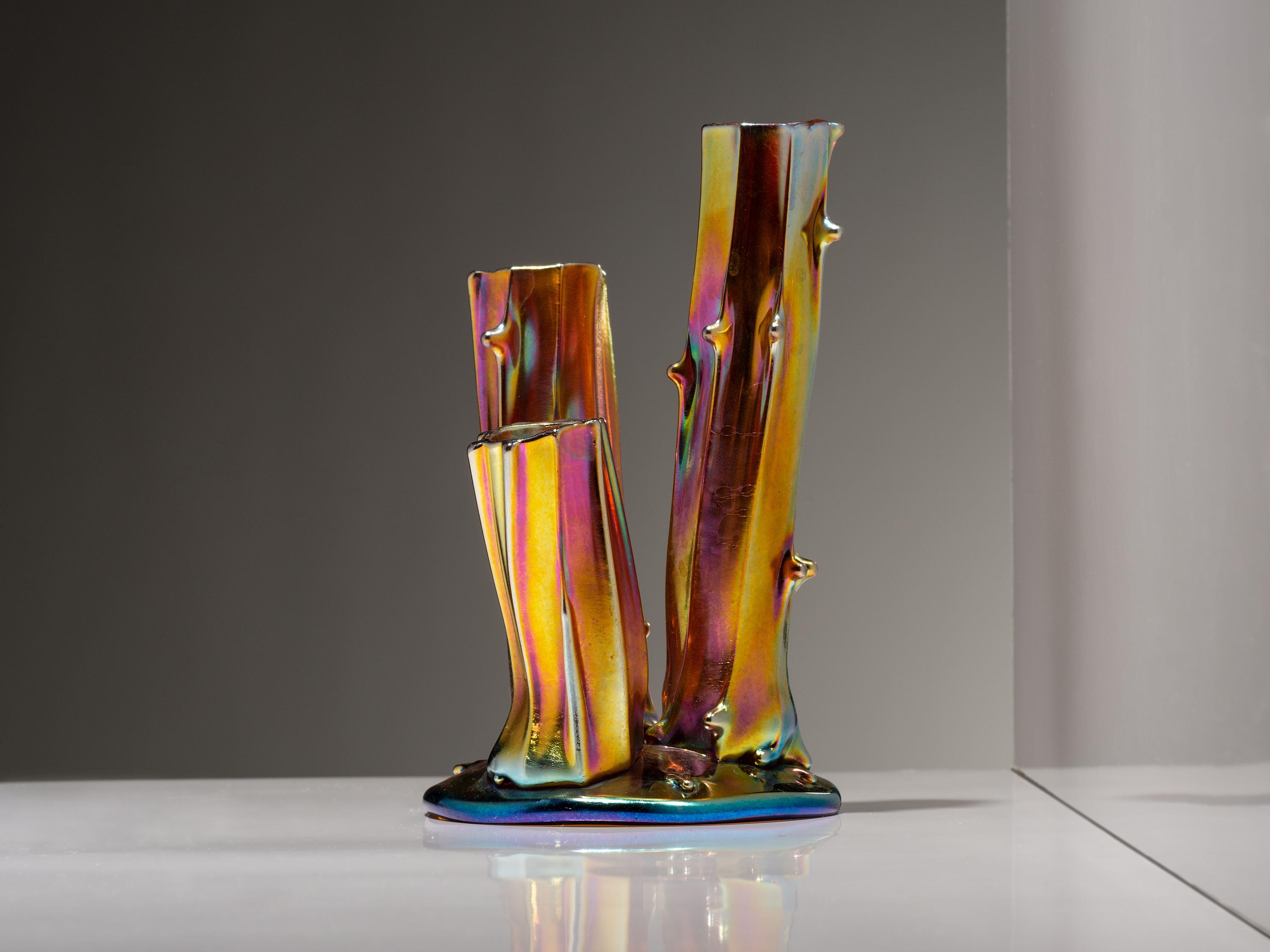 Three Prong Stump Vase