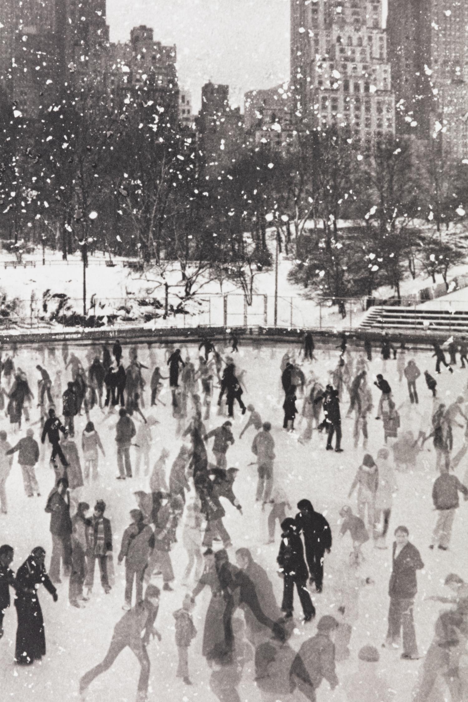 Edward Pfizenmaier 1926–2016) Wollman Rink, New York City, 1954; and Empire State Building, Shadow, New York City, 1949