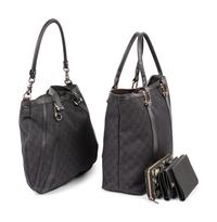 Five Gucci Items: Two Bags, Two Wallets, One Passport Holder, 2010s