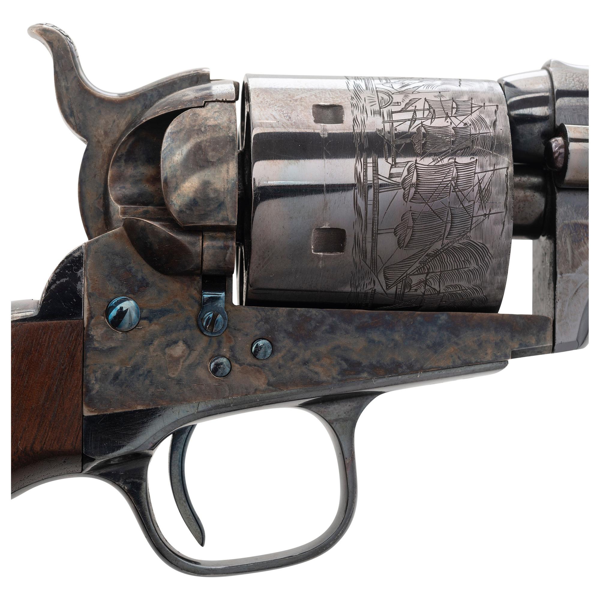 Professionally Restored Colt Model 1871-72 Open Top Revolver