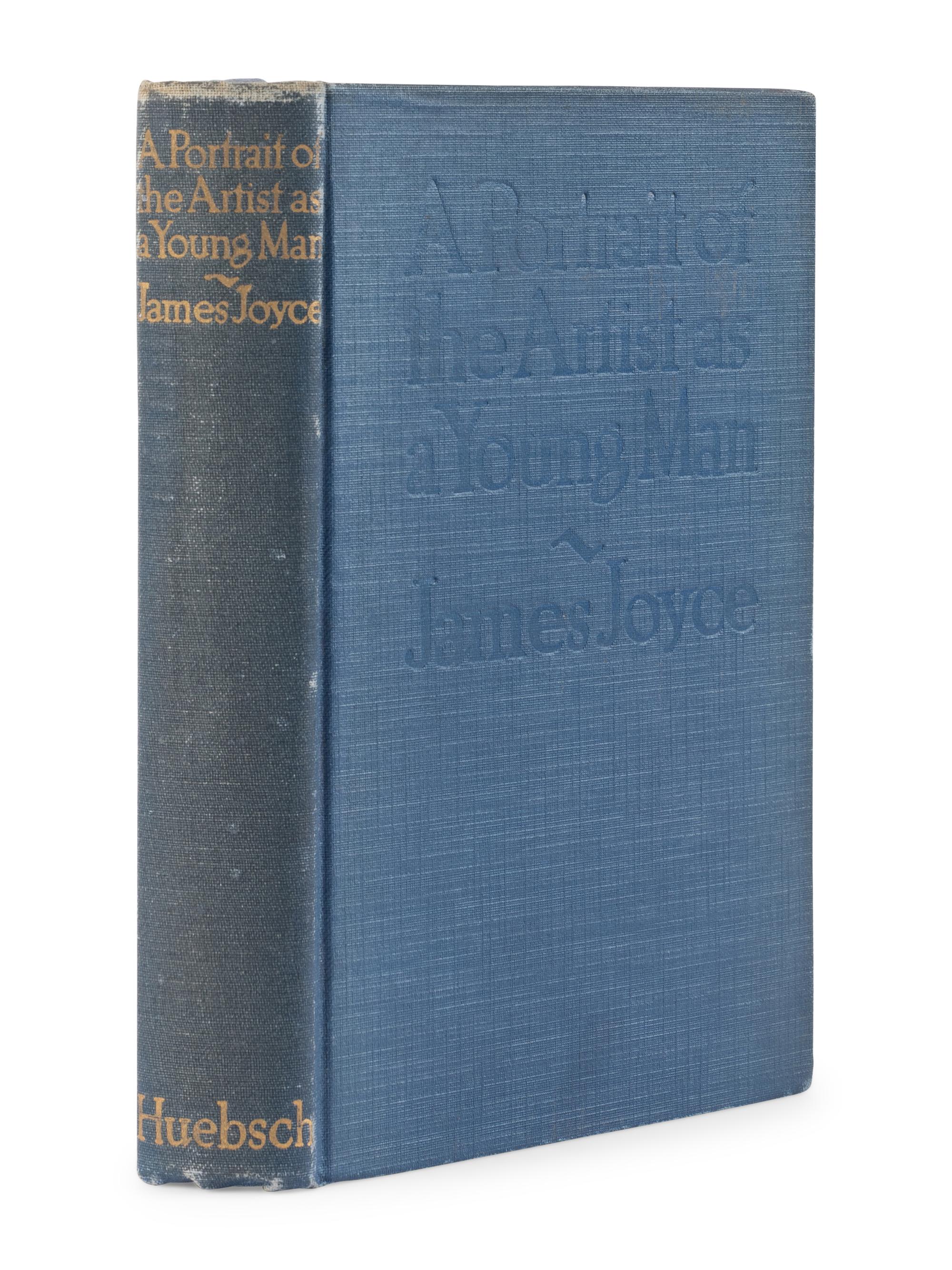 JOYCE, James (1882-1941). A Portrait of the Artist as a Young Man . New York: B.W. Huebsch, 1916.
