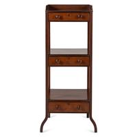 An English Mahogany Etagere