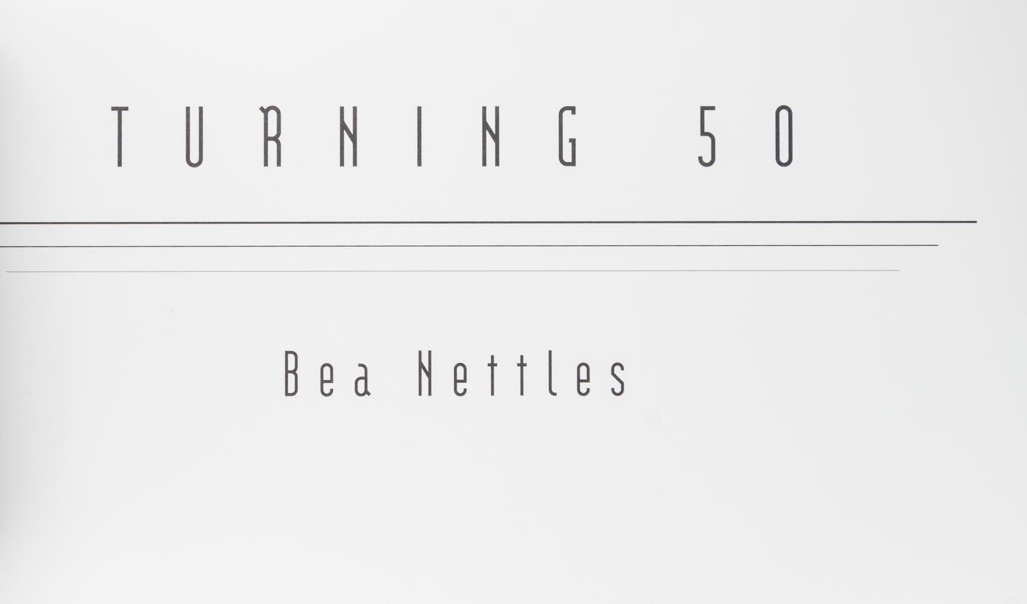 NETTLES, BEA. A Group of five works.
