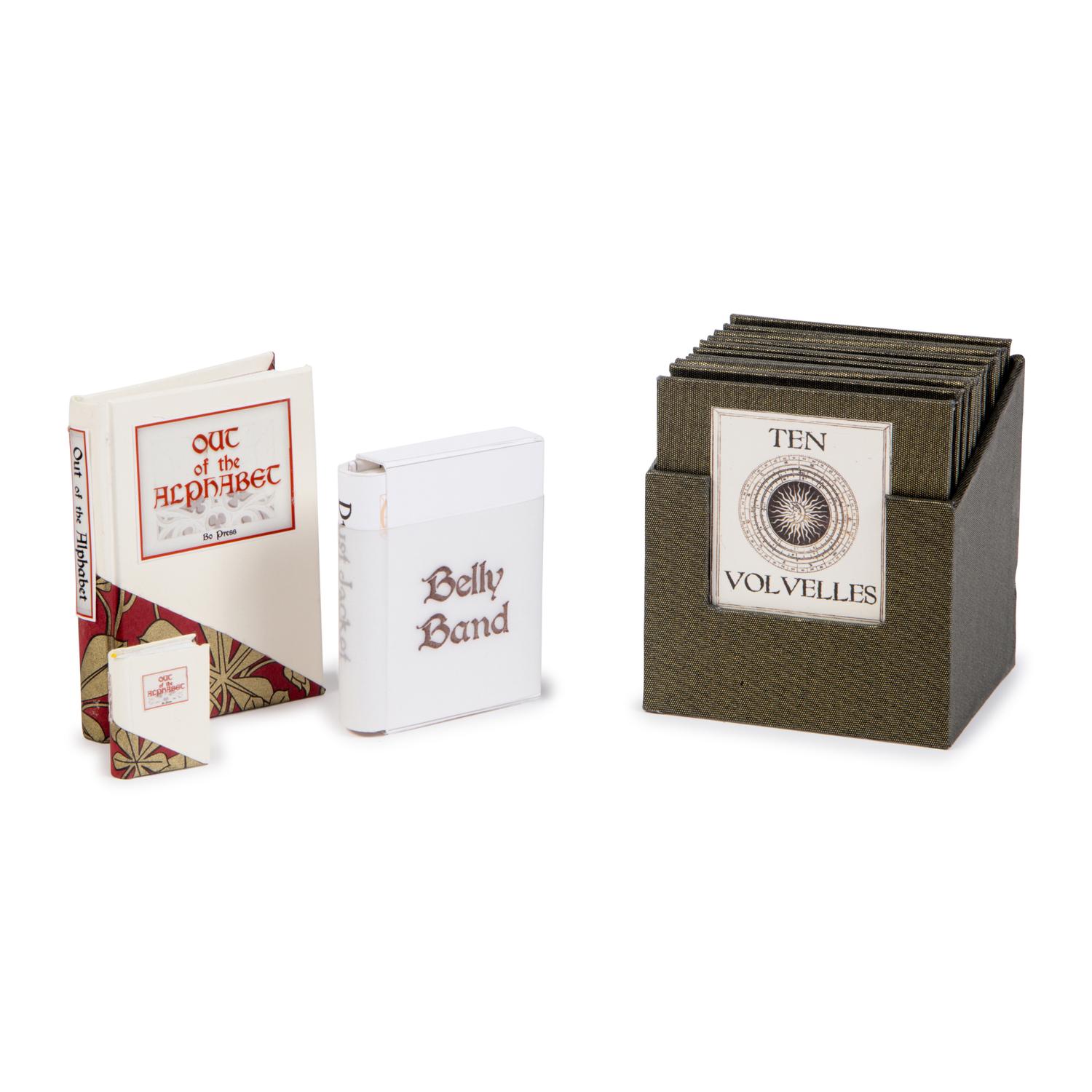 [Miniature Books - Bo Press]. A group of 3 titles, comprising: