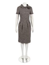 Oscar de la Renta Tweed Dress, Fall 2006