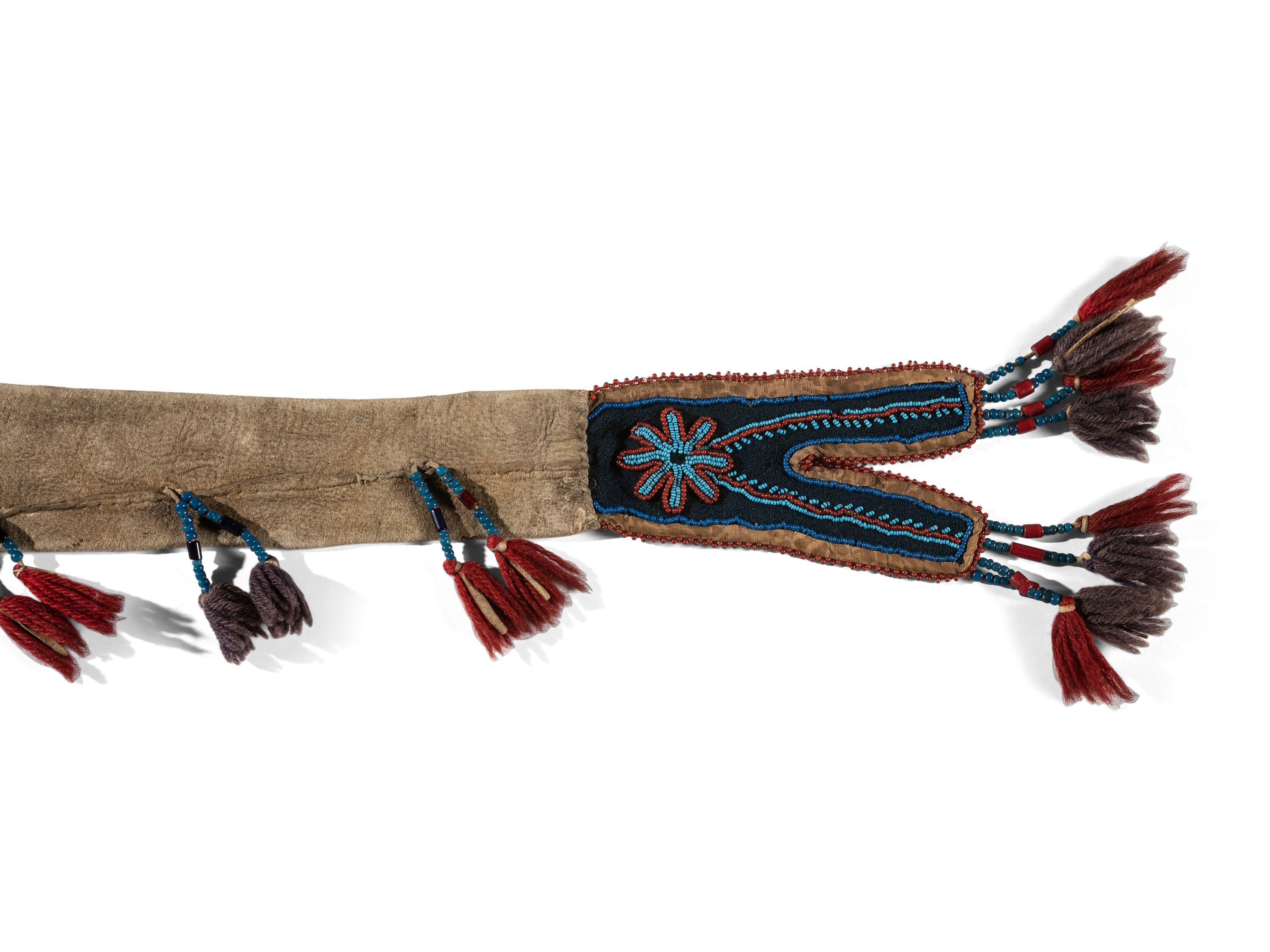 Athapaskan Beaded Hide Rifle Case