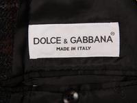 Dolce & Gabbana, Plaid Wool Jacket