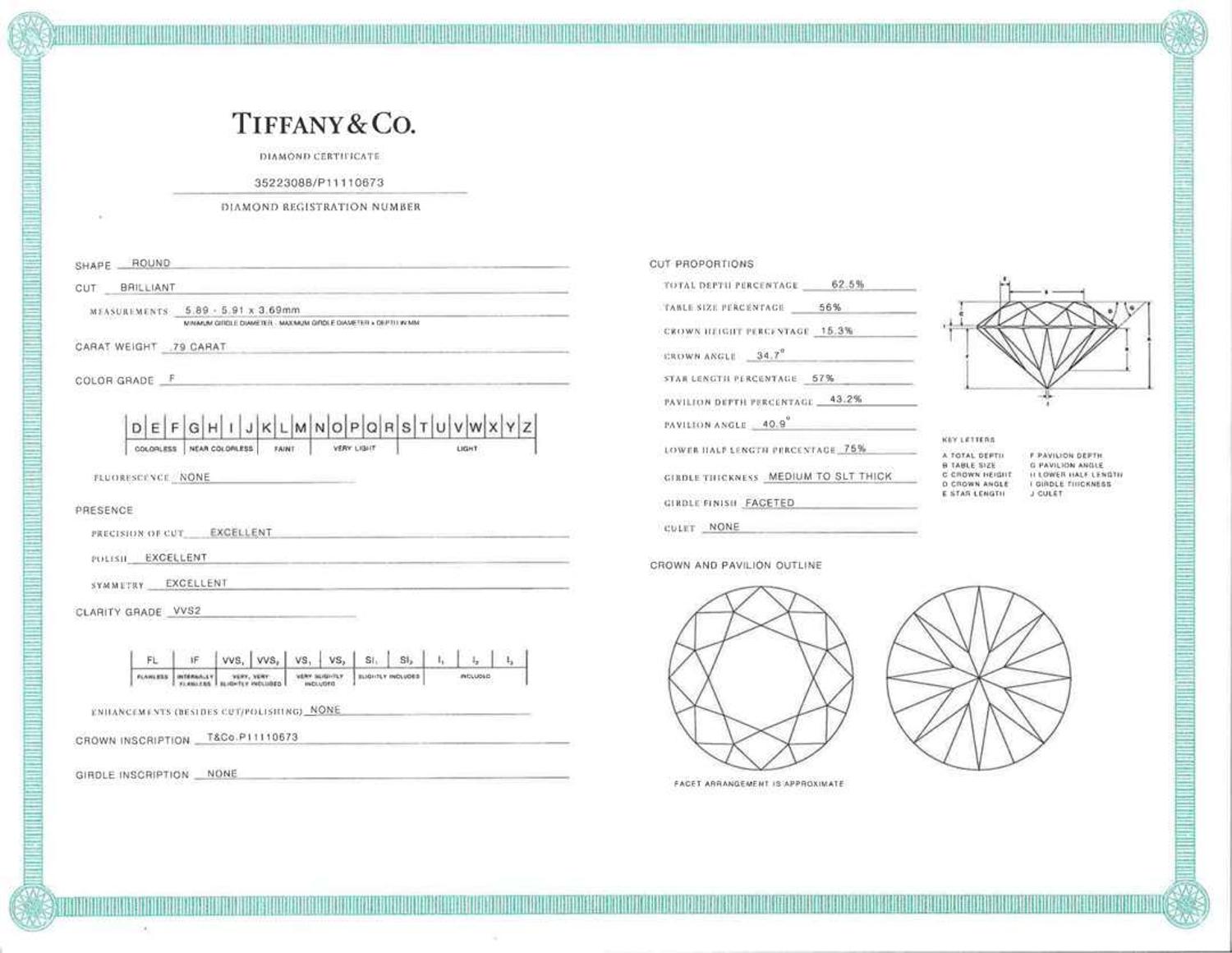 A Pair of Elsa Peretti for Tiffany & Co. Diamond Studs