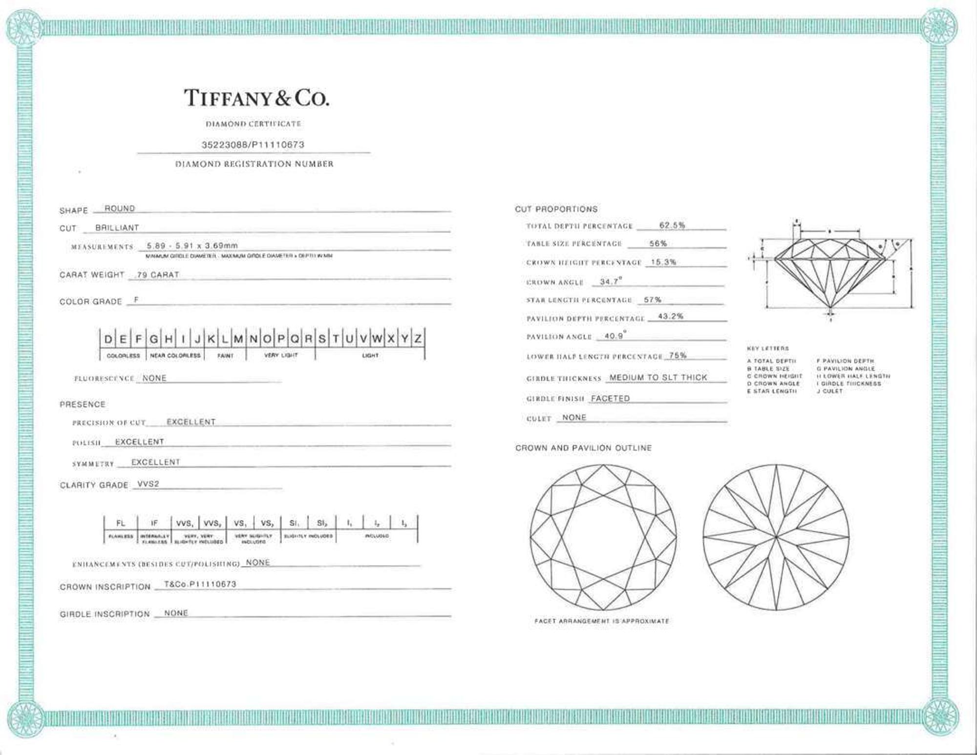 A Pair of Elsa Peretti for Tiffany & Co. Diamond Studs