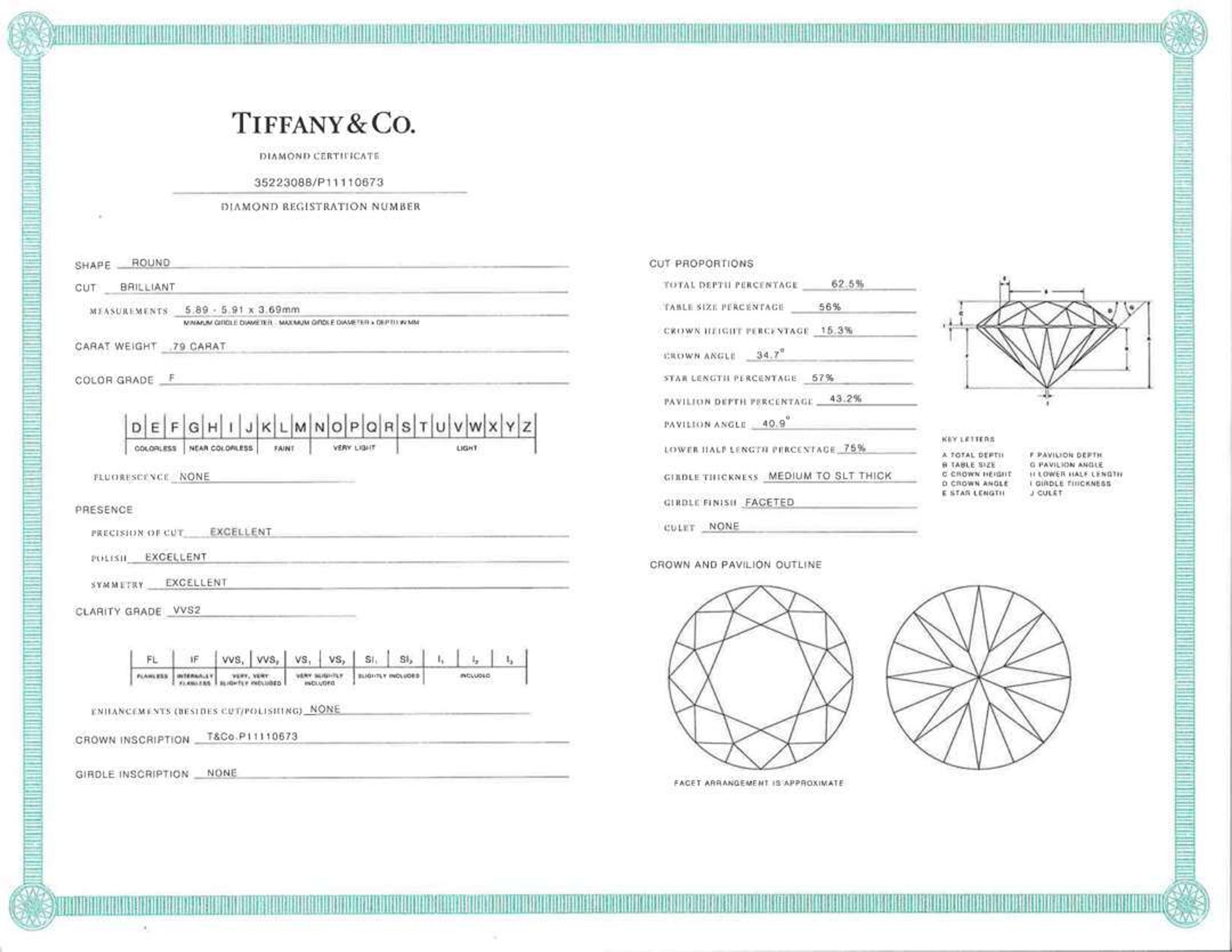 A Pair of Elsa Peretti for Tiffany & Co. Diamond Studs