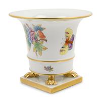 A Herend Porcelain Queen Victoria Vase