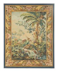 A French Boiserie Wallpaper Panel