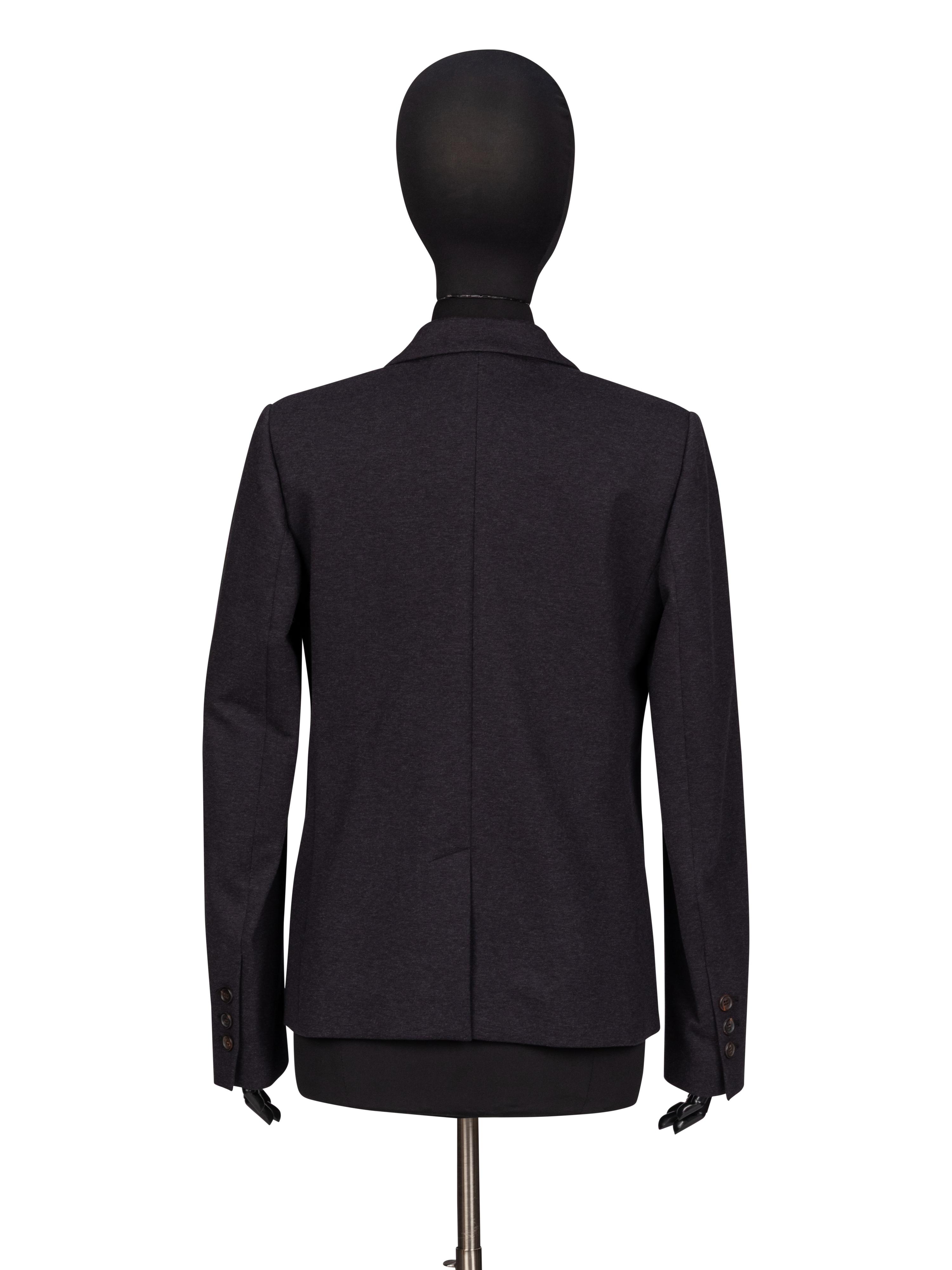 Brunello Cucinelli, Embellished Pocket Knit Blazer