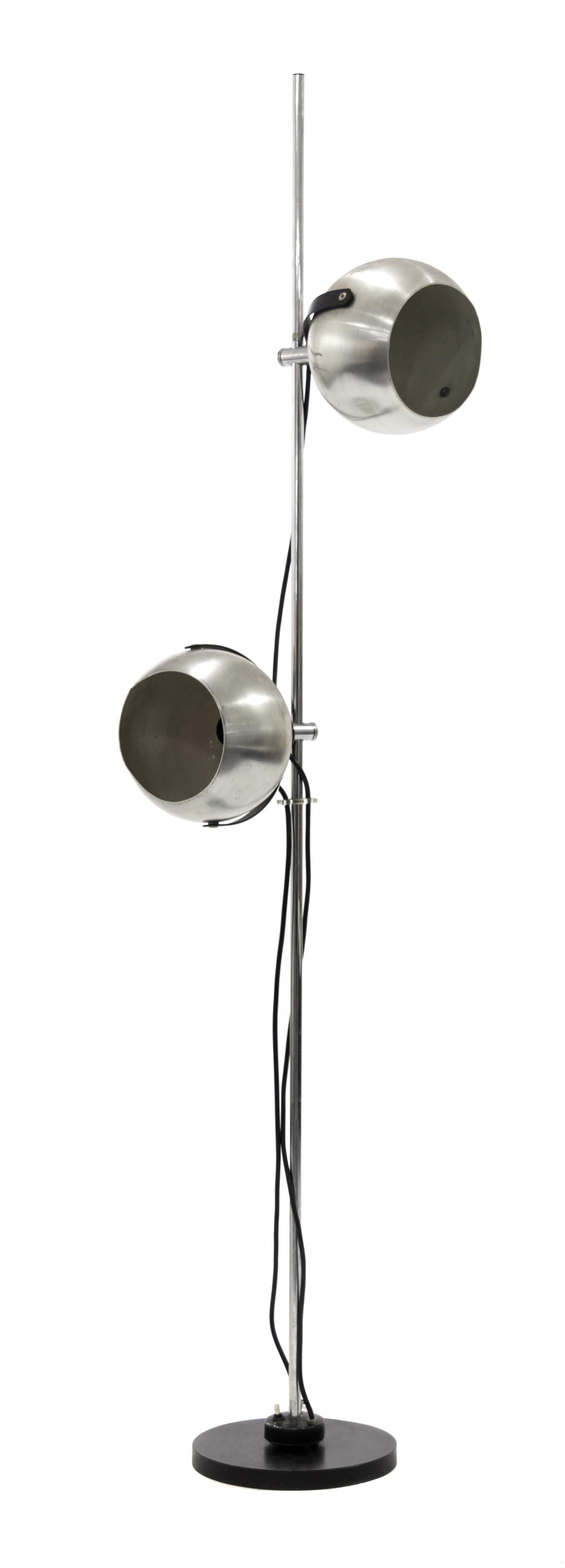 A Floor Lamp, J.J.M Hoogervorst for Anvia Height 57 1/4 inches.