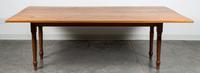 An American Pine Wake Table Height 28 1/2 x width 85 x depth 21 inches (closed.) — 19TH/20TH CENTURY